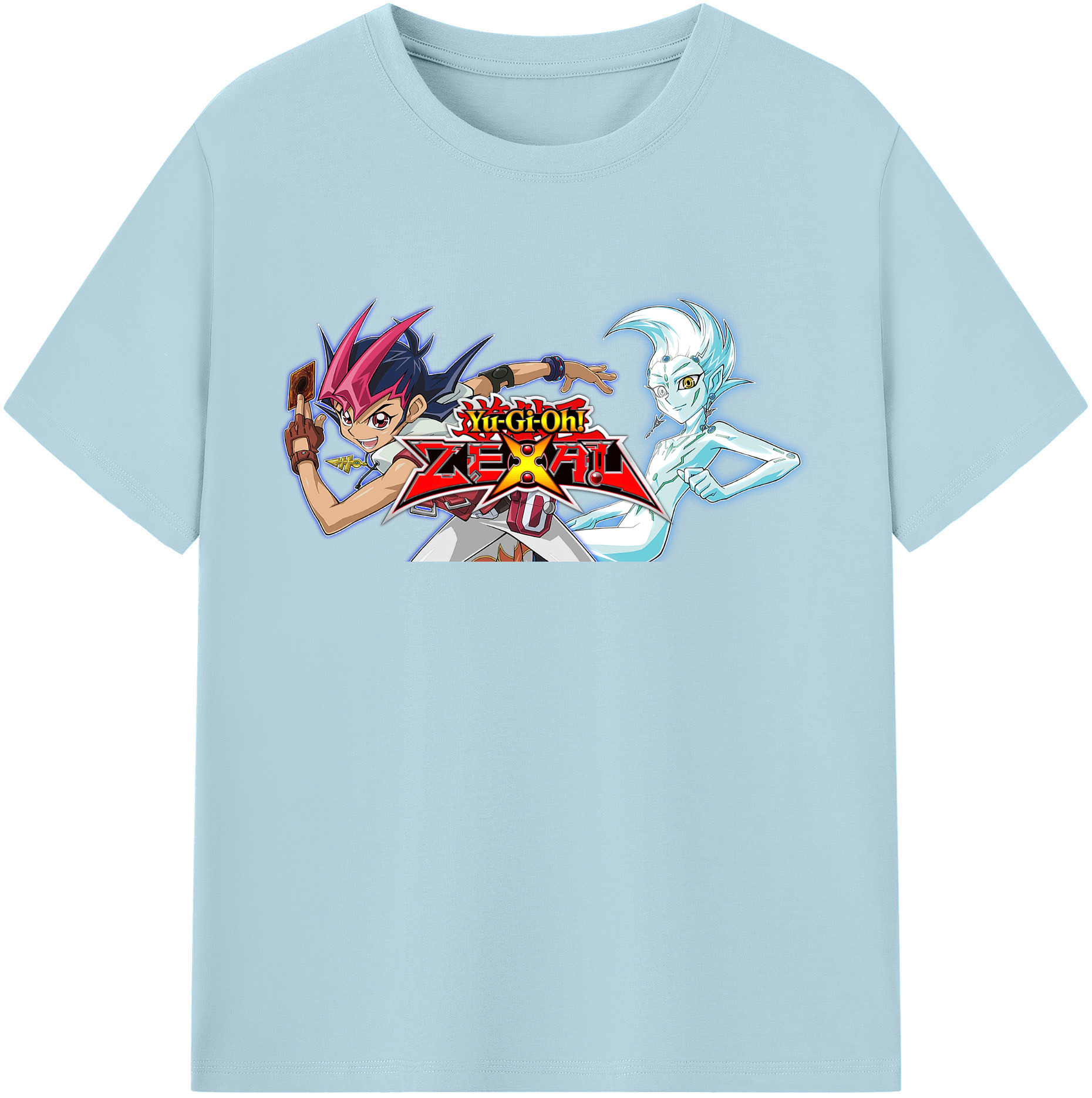 （画像用） 遊☆戯☆王 Yu-Gi-Oh! 綿100％半袖Tシャツ（フロントプリント）